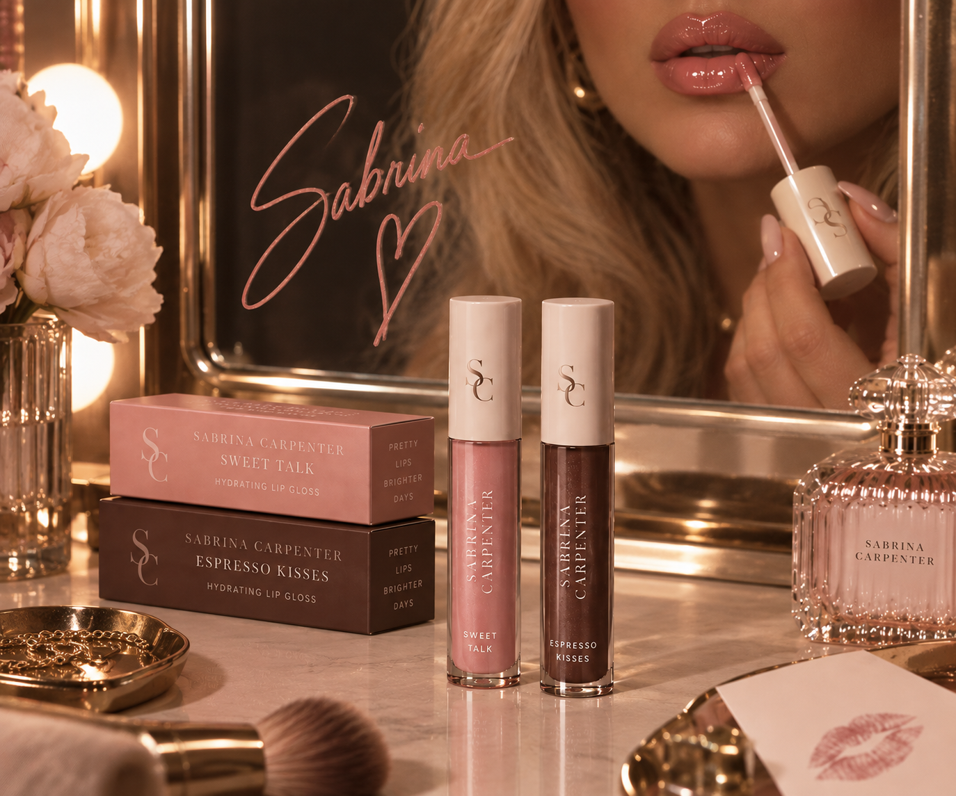 Sabrina Lip Gloss II Product Packaging